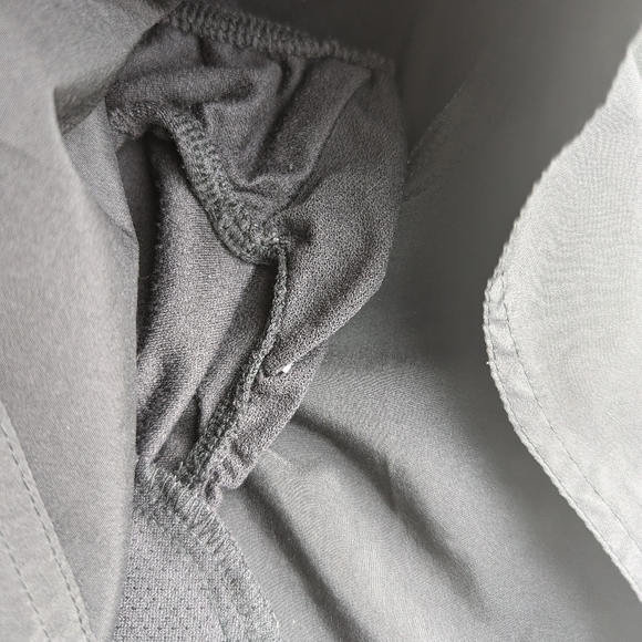 RUNNING Athletic Shorts Zip Pocket Black Built-In Breathable Lined - Picture 5 of 10